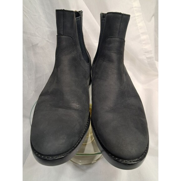 Cole Haan Women's Reid Waterproof Suede Black Ankle Boot 7.5 - Picture 5 of 14